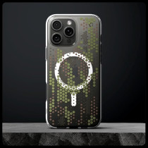 Spigen Ultra Hybrid Magfit Designed For Iphone 16 Pro Case Cover Magsafe Compatible, Digital Camo