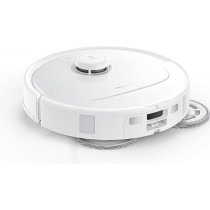 Roborock Qrevo MaxV Robot Vacuum, 7000Pa Suction, Auto Tank Refilling, Auto Dust Emptying, Double Spinning Mop, Reactive Tech Obstacle Avoidance, White, 1 Year Warranty