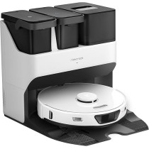 Roborock S7 Max Ultra Suction And Mop Robot with All-in-One Station (Suction Power 5500 Pa, 180 min Battery Life, 350 ml Dust/200 ml Water Tank, Ultrasonic Wiping Function, App/Voice Control) (White), 1 Year Warranty