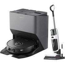Roborock S8 Pro Ultra Robot Vacuum And Dyad Pro Vacuum Cleaner Bundle, Black, 1 Year Warranty