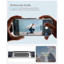 Spigen Classic C1 Magfit For Iphone 16 Pro Case Cover Magsafe Compatible Extreme Protection Tech, Graphite