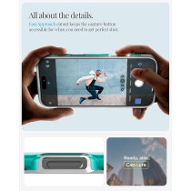 Spigen Classic C1 Magfit For Iphone 16 Pro Case Cover Magsafe Compatible Extreme Protection Tech, Bondi Blue