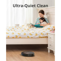 Eufy RoboVac G20 Hybrid Robot Vacuum Cleaner with Mop, Dynamic Navigation, 2500 Pa Strong Suction, 2-in-1 Vacuum and Mop, Ultra-Slim, App, Voice Control, Compatible with Alexa, Ideal for Daily Messes, Black, 1 Year Warranty