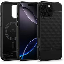 Caseology Parallax Mag For Iphone 16 Pro Case Cover Magsafe Compatible Military Grade, Matte Black