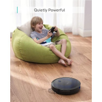 Eufy BoostIQ RoboVac 15C MAX, Wi-Fi Connected Robot Vacuum Cleaner, Super-Thin, 2000Pa Suction, Quiet, Self-Charging Robotic Vacuum Cleaner, Cleans Hard Floors to Medium-Pile Carpets, Black, 1 Year Warranty