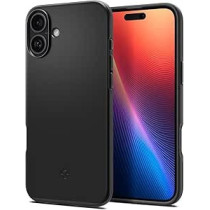 Spigen Thin Fit Magfit Designed For Iphone 16 Case Cover Magsafe Compatible, Black