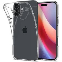 Spigen Liquid Crystal Designed For Iphone 16 Case Cover, Crystal Clear