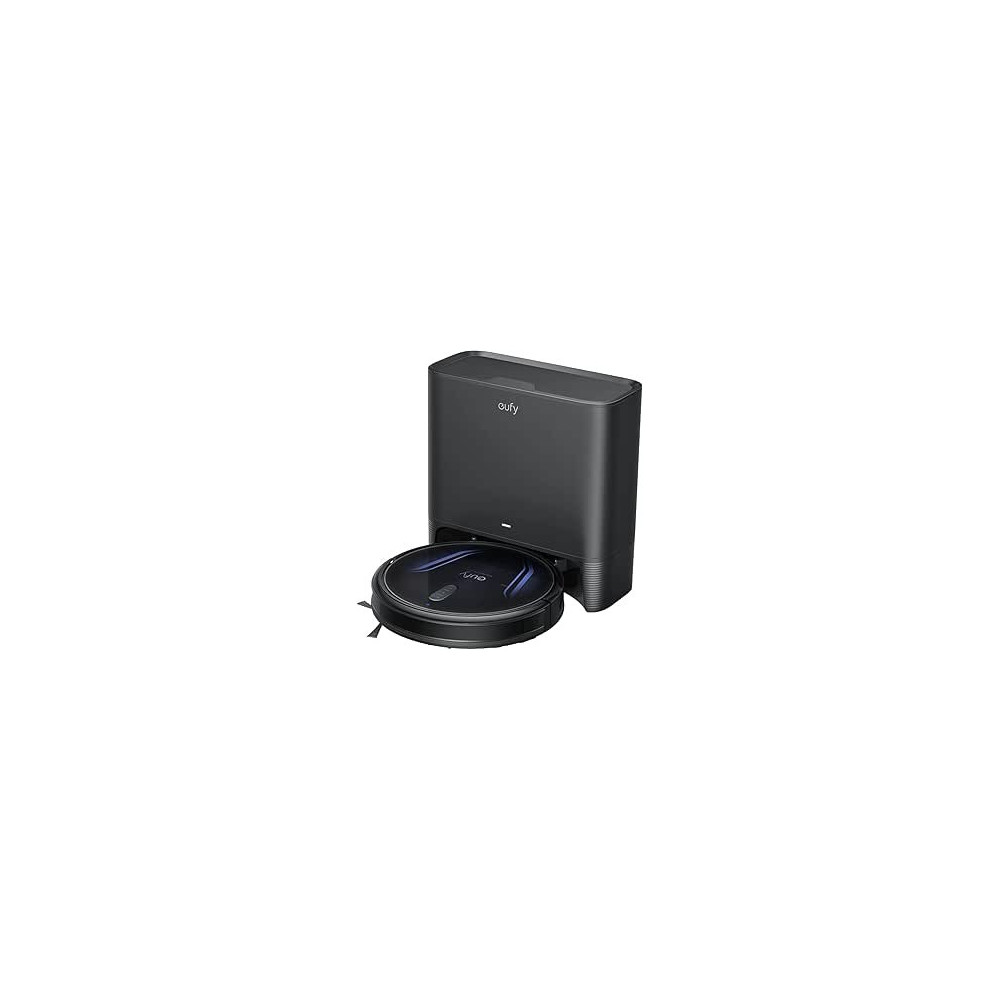 Eufy Clean by Anker RoboVac G40+ Robot Vacuum Cleaner with Self-Emptying Station, 2,500Pa Suction Power, WiFi Connected, Planned Pathfinding, Ultra-Slim Design, Perfect for Daily Cleaning, Black, 1 Year Warranty
