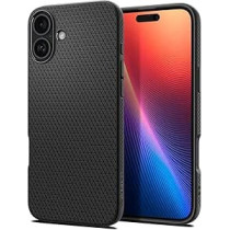 Spigen Liquid Air Designed For Iphone 16 Case Cover, Matte Black