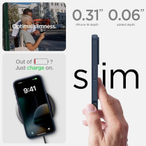 Spigen Liquid Air Designed For Iphone 16 Case Cover, Navy Blue