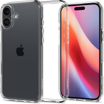 Spigen Ultra Hybrid Designed For Iphone 16 Case Cover, Crystal Clear