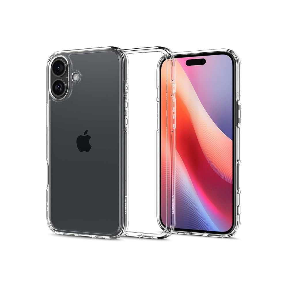 Spigen Ultra Hybrid Designed For Iphone 16 Case Cover, Crystal Clear