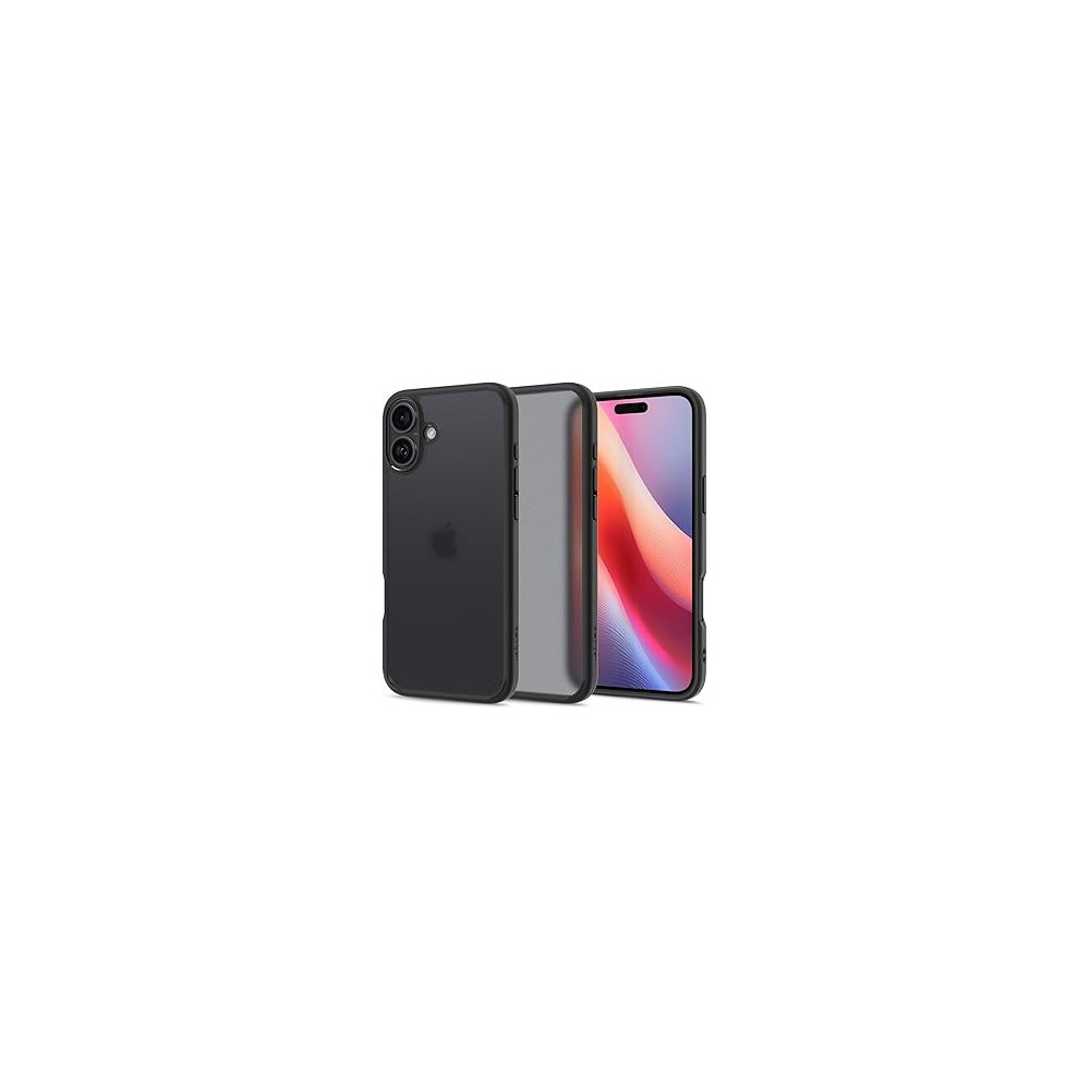 Spigen Ultra Hybrid Designed For Iphone 16 Case Cover, Frost Black