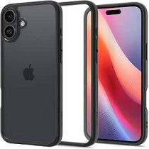 Spigen Ultra Hybrid Designed For Iphone 16 Case Cover, Matte Black