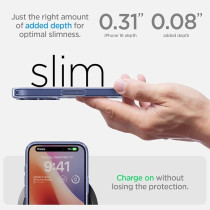 Spigen Ultra Hybrid Designed For Iphone 16 Case Cover, Sky Crystal