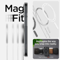 Spigen Ultra Hybrid Magfit Designed For Iphone 16 Case Cover Magsafe Compatible, Black