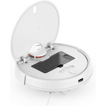 Xiaomi Robot Vacuum S10 Slim Powerful Suction Fan Blower 4000pa, Smart 360 Degrees LDS laser Navigation with a 3200mAh Battery Capacity Remote control via Xioami Home App Control, White, 1 Year Warranty