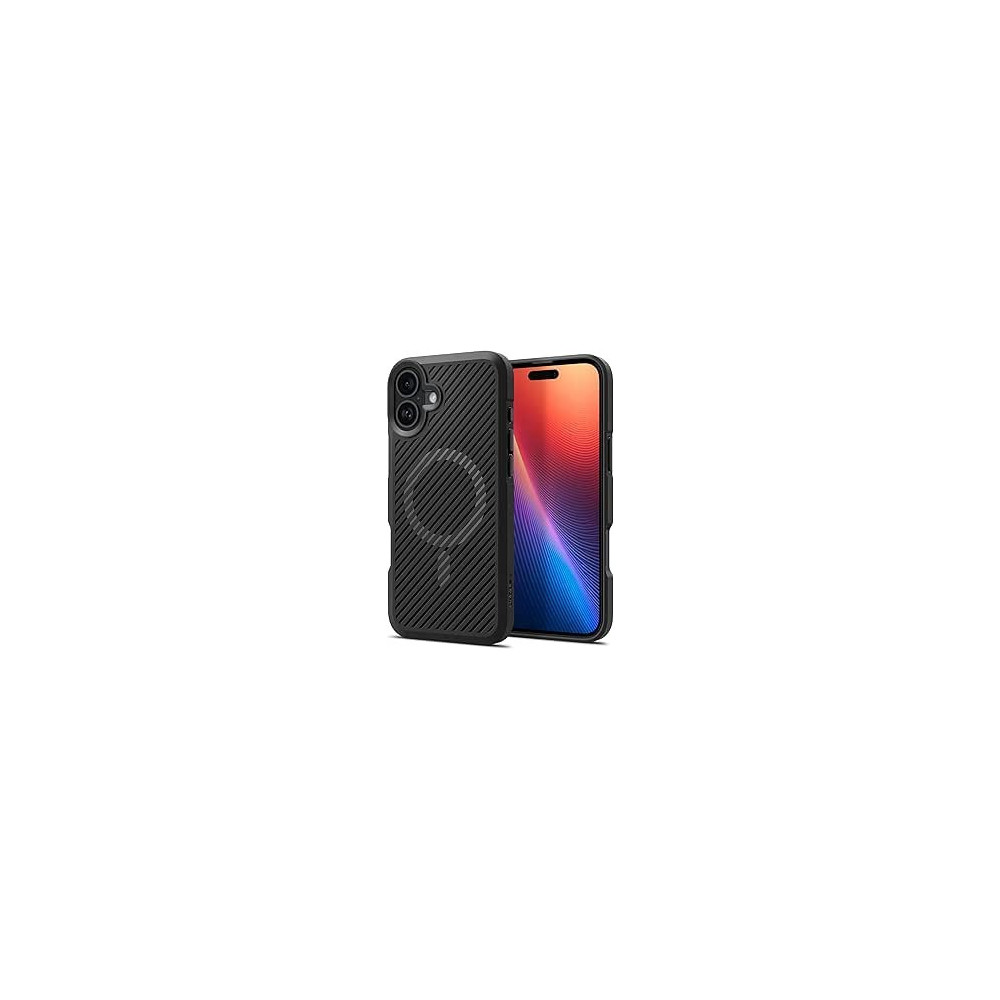 Spigen Core Armor Magfit For Iphone 16 Case Cover Magsafe Compatible, Matte Black