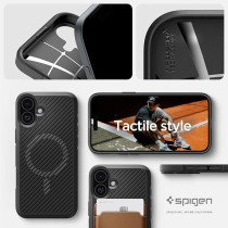 Spigen Core Armor Magfit For Iphone 16 Case Cover Magsafe Compatible, Matte Black