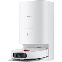 Xiaomi Robot Vacuum X10+ with Smart Cleaning all-in-one Station S-Cross AI Advanced 3D obstacle Recognition 4000Pa Powerful Suction High Speed Rotation, 3 Water Volume Settings, White, 1 Year Warranty