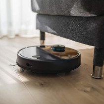 Xiaomi VIOMI V3 Robot Vacuum Cleaner 2000 Pa Strong Suction Power 2 in 1 Sweeping Mopping 4900 mAh Lithum-on Battery LDS Navigation, Black, 1 Year Warranty