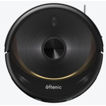 Ultenic T10 Elite Robot Vacuum Cleaner with Mop, Robotic Vacuum Self Emptying for 45 Days Hands-Free, LiDAR Navigation, Compatible with Alexa/Wi-Fi Connected, Ideal for Pet Hair, Hard Floor and Carpet, Black, 1 Year Warranty