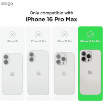 Elago Magnetic Leather Case For iPhone 16 Pro Max Compatible With Magsafe, Vegan Leather, Shockproof, Water-Resistant, Taupe