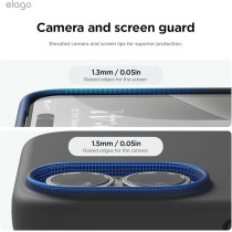 Elago Magnetic Liquid Silicone For iPhone 16 Case Cover Compatible With Magsafe Shockproof, Black
