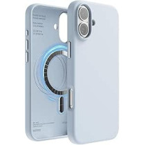 Elago Magnetic Liquid Silicone For iPhone 16 Plus Case Cover Compatible With Magsafe Shockproof, Light Blue