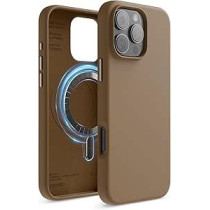 Elago Magnetic Liquid Silicone For iPhone 16 Pro Max Case Cover Compatible With Magsafe Shockproof, Brown