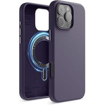 Elago Magnetic Liquid Silicone For iPhone 16 Pro Max Case Cover Compatible With Magsafe Shockproof, Deep Purple