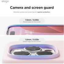 Elago Magnetic Liquid Silicone For iPhone 16 Pro Max Case Cover Compatible With Magsafe Shockproof, Lovely Pink