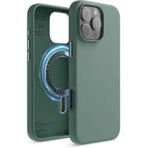 Elago Magnetic Liquid Silicone For iPhone 16 Pro Max Case Cover Compatible With Magsafe Shockproof, Midnight Green
