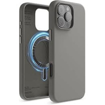 Elago Magnetic Liquid Silicone For iPhone 16 Pro Max Case Cover Compatible With Magsafe Shockproof, Medium Gray