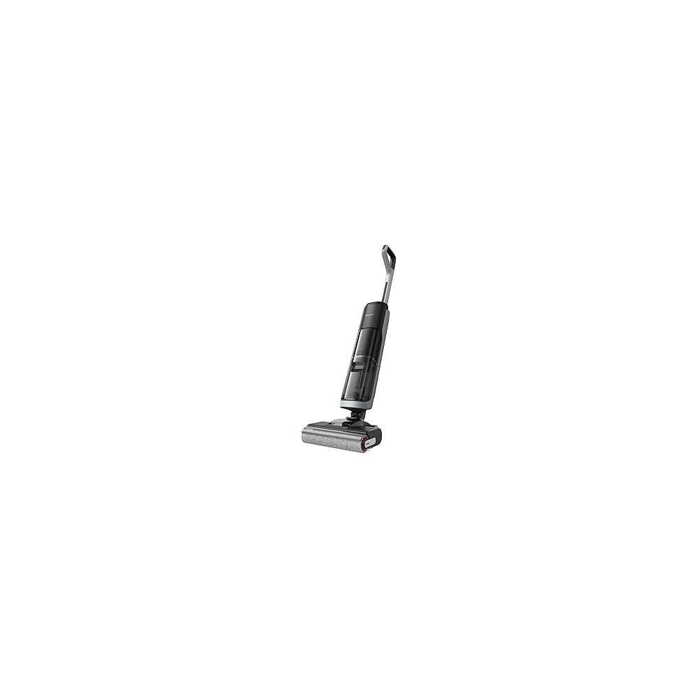 Dreame H14 Wet-Dry Vacuum Cleaner, Brush Washing & Hot Air Drying at 60 Degree, 180 Degree Lie-Flat Reach, Quick Drying in 5 min, Self-Cleaning with Dual Rotations, 18kPa Suction Power, Dual-Edge Cleaning, Black, 1 Year Warranty