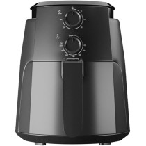 Evvoli Air Fryer 4 Litres With Timer Temperature, Adjustable Control And 8 Preset Programs,1500W, EVKA-AF4001BS, Black