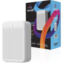 Evvoli Smart Air Purifier, 5-Layer, Filters With True Hepa Control, Digital Sensor, Night Mode, Air Quality Indicator, EVAP-43W, White
