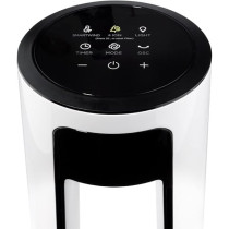 Evvoli Bladeless Pure Cool Fan And Air Purifier With True Hepa Filter And Remote Controlled, Large Size, 12 Speed, Removes Allergens, Pollutants, Dust, Mold, Vocs, Night Light, Low Noise, EVPF-50W