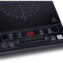 Evvoli Induction Hob 2100W Soft Touch Control With 8 Stage Power Setting And 6 Cooking Programs, EVKA-IH106S, Black