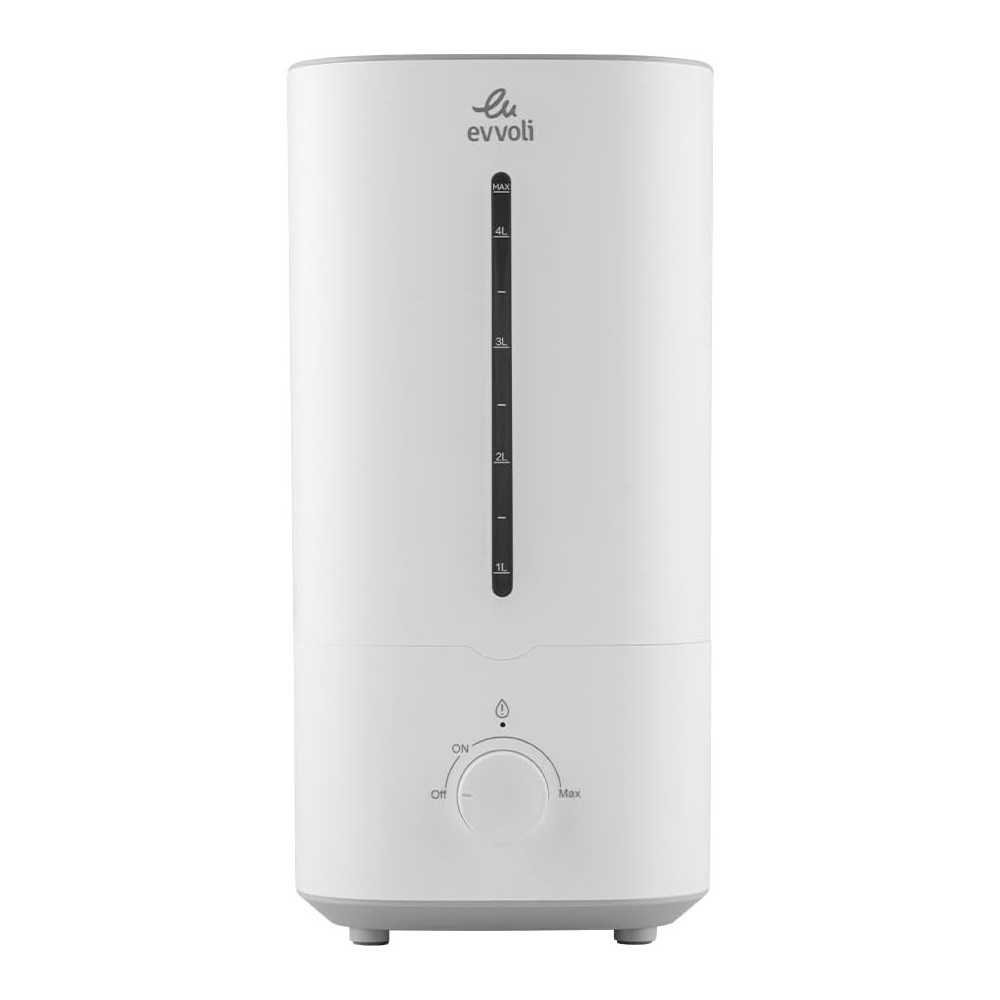 Evvoli Air Humidifier 4.5 Liters, For Home And Office, Auto Shut Off, 360 Mist Nozzle,Easy Refilling, EVHD-45W