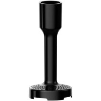 Evvoli 6-In-1 Stainless Steel Stem Hand Blender With Food Processor 2L, Whisk, Potato Masher, Beaker 600 Ml And Chopper 1000 Ml, EVKA-HBL6B, Black