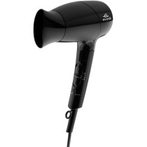 Evvoli Hair Dryer, 1500W, Powerful Dc Motor Fast Drying Hair Dryer With 4 Speeds, Foldable Handle, Black, EVHC-HD1500B