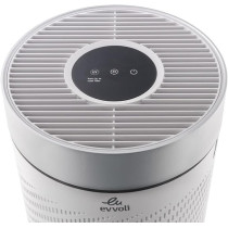 Evvoli Air Purifier, With True Hepa Filter And Uv Technology, Low Noise, Sleep Mode, Filter Replacement, For Home Bedroom And Office, EVAP-27UW