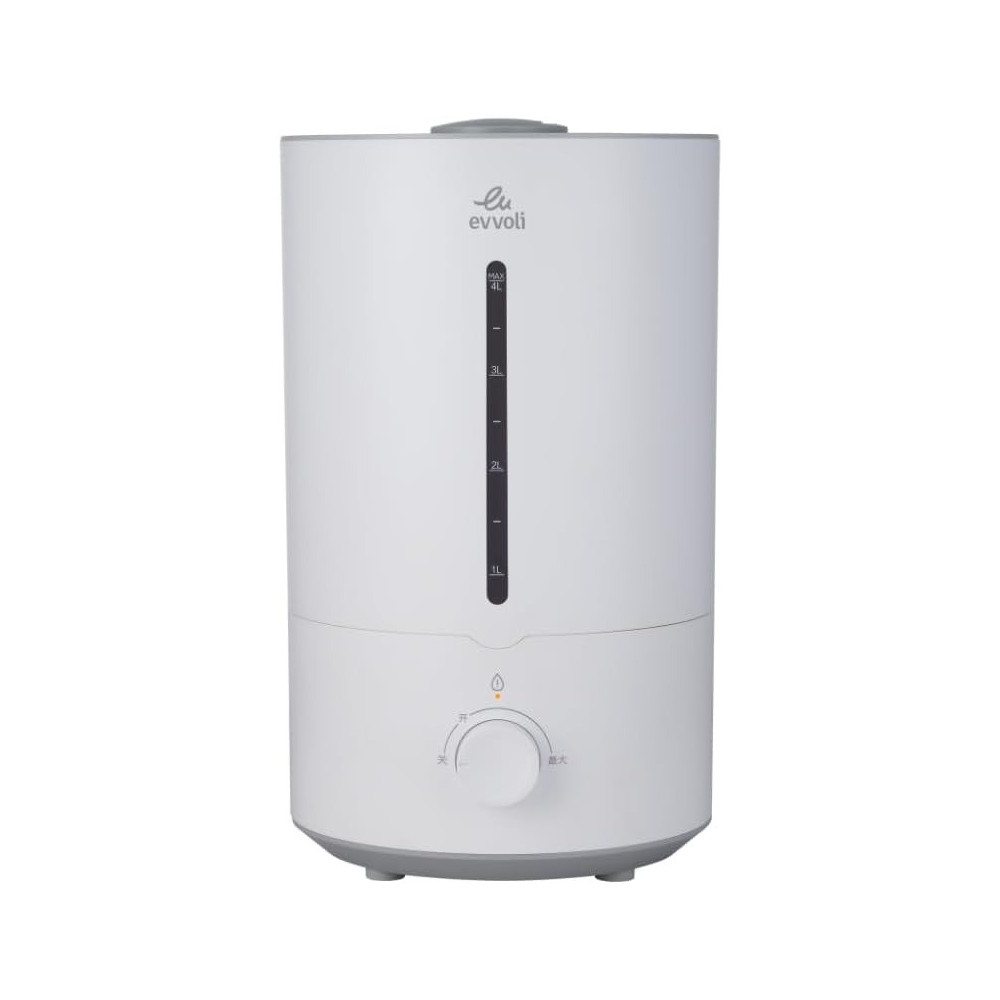 Evvoli Air Humidifier 4 Liters Quiet 360 Degree Mist Air Humidifier With Auto Shut-Off, EVHD-40W