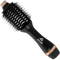 Evvoli Brush Dryer And Volumizer 3 In1, Powerful Dc Motor Fast Drying Hair Dryer With 4 X Ionic Feature And Cool Tip, 1200W, EVHC-HB1200R