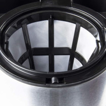 Evvoli Coffee Maker 1000W 10 Cup With 1.25L Glass Carafe, Black, EVKA-CO10MB