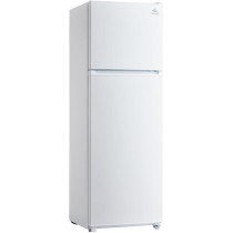 Evvoli 300 Liters Double Door Refrigerator, White, EVRFM-300W