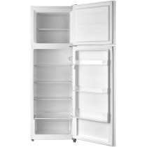 Evvoli 300 Liters Double Door Refrigerator, White, EVRFM-300W