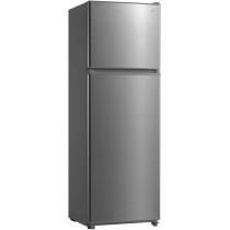 Evvoli 300 Liters Double Door Refrigerator, Silver, EVRFM-300S