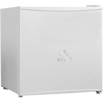 Evvoli Mini Fridge, 50 Liters, Seperated Chiller Compartment, Adjustable Leg, Reversible Door, Defrost Type, White, EVRFM-50W